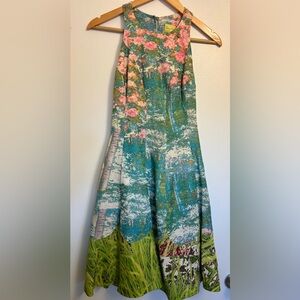 Tracy Reese floral Monet inspired dress 2